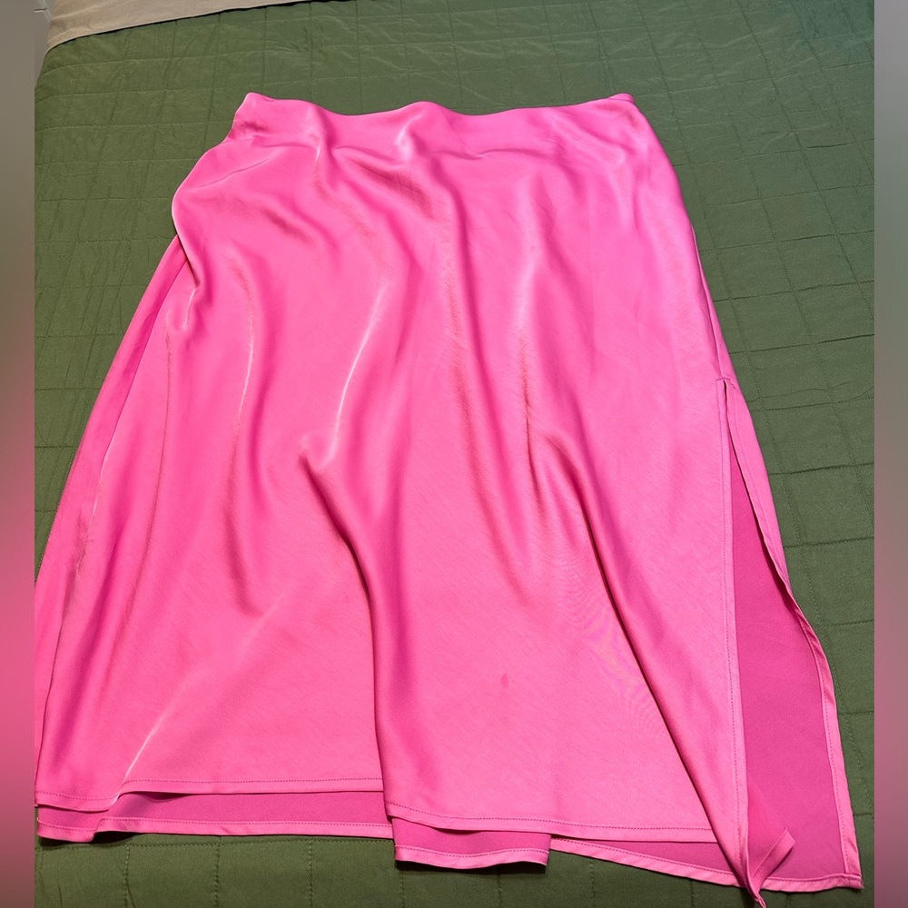 Womens silk skirt